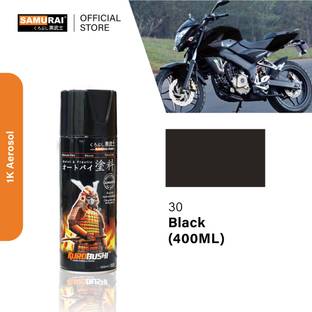 Samurai Kurobushi Standard Colours Black Spray Paint 400 ml