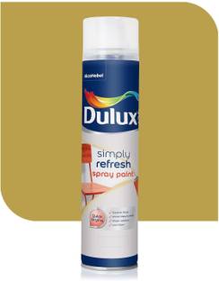 Dulux Simply Refresh DIY Spray Paint Multipurpose Combo for Home Wall, Wood & Metal Gold Spray Paint 400 ml