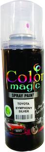 COLORMAGIC SYPHONY SILVER SPRAY PAINT ,compatibleFOR toyota car INNOVA Silver Spray Paint 220 ml