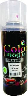 COLORMAGIC ROCKY BEIGE SPRAY PAINT + COMPATBILE FOR MAHINDRA BOLERO NEO Beige Spray Paint 200 ml