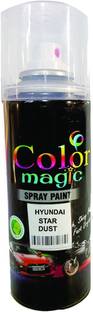 COLORMAGIC STAR DUST SPRAY PAINT FOR ,HYUNDAI CAR i10,VENUE,XCENT,i20,VERNA ,CRETA Grey Spray Paint 200 ml
