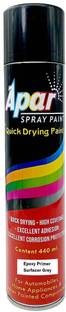 apar Spray paint Epoxy Primer-440ml High Rust Protection/For Car,Bike,Scooty, Grey Spray Paint 440 ml