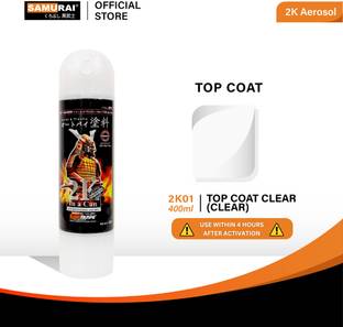 Samurai Kurobushi 2K Top Coat 2K01 Clear Spray Paint 400 ml