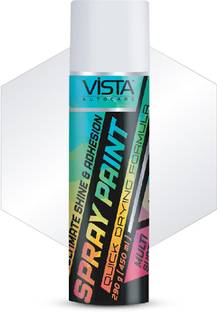 Vista Auto Care White Spray Paint 400 ml