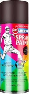 ABRO SP-141 Multipurpose Colour Spray Paint Can for Cars and Bikes Brown Spray Paint 400 ml