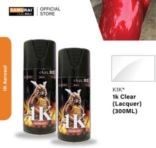 Samurai Kurobushi 1K Top Coat Clear Spray Paint 300 ml