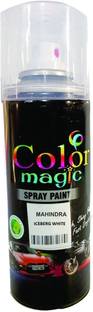COLORMAGIC ICE BERG WHITE SPRAY PAINT COMPATIBLE FOR MAHINDRA MARAZZO White Spray Paint 220 ml