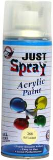 Just Spray Matte Clear Spray Paint Gloss Finish Spray Paint Quick Dry Good finish Clear Spray Paint 400 ml