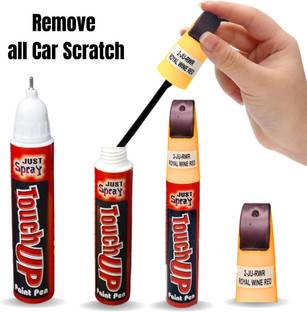 Just Spraay Royal Wine Red Scooty scratch remover 90-95% Matching JUPITER Scooty RC Royal Wine Red Spray Paint 15 ml