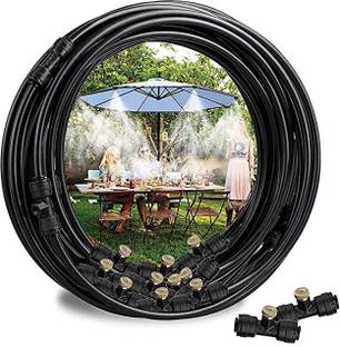 Ever Mall Misting System Outdoor Cooling Mist System Drip Irrigation Mister watering