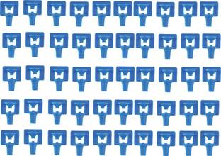Rarehaunt Micro J-Jet Sprinkler Fan Type Spray Compact Design Thread Technology Blue 50 Pc Irrigation , Misting , Spray , Cooling, Gardening,