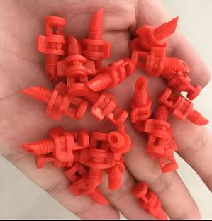 Vinayakart 50 Pieces 360 Degree Watering Spray Nozzle Sprinkler Small trees or greenhouse, agriculture, lawn, garden, sprinkler irrigation