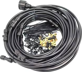 Vinayakart 6 M Spray System Outdoor Patio Water Mister Misting Cooling Systems greenhouse, agriculture, lawn, garden, sprinkler irrigation, misting at Beach