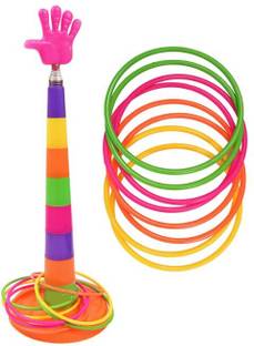 3 Jokers 2 in 1 Ring Toss Game | Color Recognition Aim and Strike Game for Boys and Girls