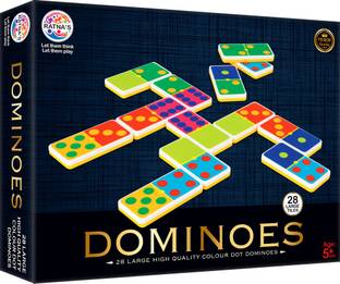 Ratnas Dominoes (1918) Color Dot Domino's Game