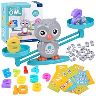 Bestie Toys Owl Balance Counting Toy | Fun and Educational Early Math Game for Kids