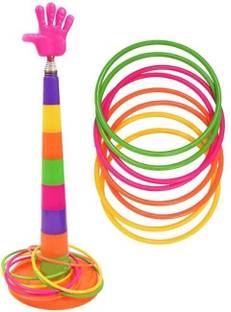 3 Jokers 2 in 1 Ring Toss Game | Color Recognition Aim and Strike Game for Boys and Girls