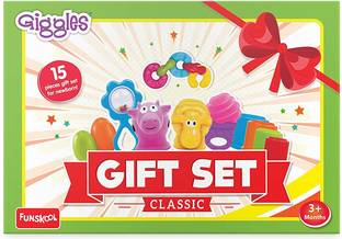 FUNSKOOL Giggles Gift Set ClassicToy Gift Set for New Born 6 Months & Above, Infant Toys