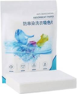 HAPANI Fabric Clothes Color Absorb Paper Wipe For Washing Machine Colour(50pcs) Stain Remover