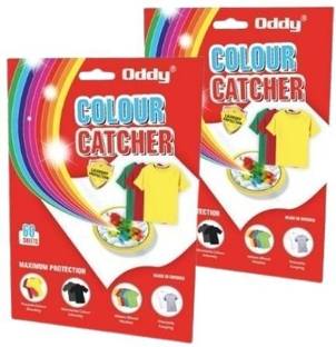 Oddy Colour Catcher Sheets for Washing Machine -Color transfer Protector| 60 sheets Stain Remover