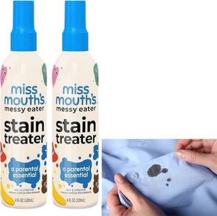 NOXUVO Premium stain treater (Pack of 2) | Fabric & Cloth Cleaner Spray Liquid Solution Stain Remover