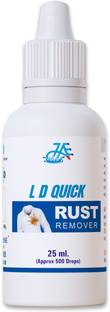 LD Quick Rust Stain Remover |Instant Easy to Use | 25ml (500 Drops). Stain Remover