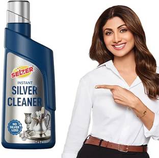 SELZER Instant Silver Cleaning Liquid, Silver Dip Instant Silver Cleaner For Jewellery Stain Remover