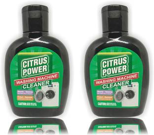 CITRUS POWER Washing Machine Cleaner/descaler Liquid Top/Front Load [FOR PERFECT CLEANING OF TUB/DRUM] 150ml Pack of 2 Stain Remover