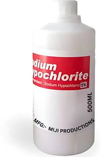 MIJI Sodium Hypochlorite Solutions 5% Powerful Disinfeactant Agent Stain Remover