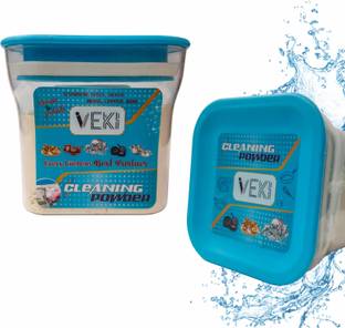 Veki cleaning powder for Instant Cleaner Polish & Anti-tarnish for kitchen utensils Stain Remover