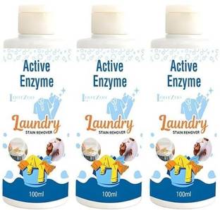 WIVZI Wash Stain Remover with Brush | Works 1st Time Against Tough Stains |Liquid Stain Remover