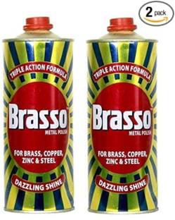 aadeshwar --brasso metal polish-100ml ( pack of 2 nos) Stain Remover