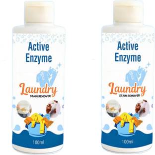 Matangi Enterprise Active Enzyme Laundry Stain Remover for Fabric Removes Tough Stains Pack of 2