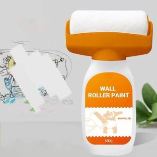 FLOSTRAIN Paint Roller for Wall Repair, Roller Brush with Wall Repair Paste Cream Adhesive