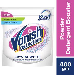 Vanish White Chlorine Bleach Free Detergent 400 g Stain Remover