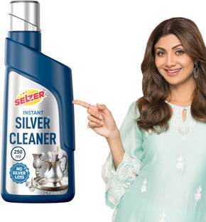 SELZER Instant Silver Cleaning Liquid, Silver Dip Instant Silver Cleaner For Jewellery Stain Remover
