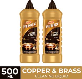 SELZER Copper & Brass Cleaning Liquid with Anti-Tarnish Formula – 500ml Stain Remover
