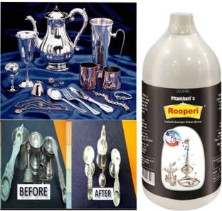LIQUIFIER Pitambari Rooperi Silver Shine 1 Ltr Dishwashing Detergent Stain Remover