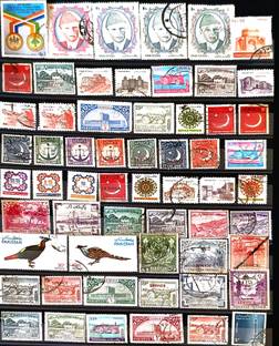 PCC Pakistan 100 Stamps All Different Stamps Stamps