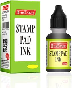 Soni Officemate Stamp Pad Black Ink - 10 Pcs in 1 Box Stamp Pad Ink