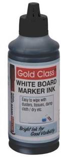 GoldClass 100ml Whiteboard Marker ink Black - 1 Bottle Stamp Pad Ink