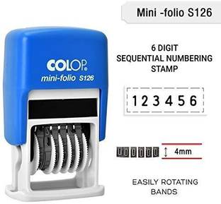 colop Number Stamp Self Inking , S126