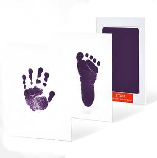 Bembika Baby Finger Print and Footprint Kit inkpad for kids No Touch Ink Pad