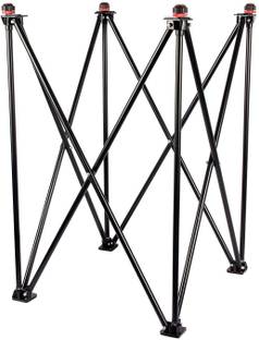 AFZUU Foldable Carrom Stand | Adjustable Heavy Metal Frame for Board Carrom Stand