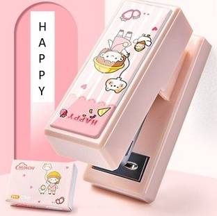 DCELLA Trendy and Stylish Mini Stapler, Art & Craft , Students & Office Use Mini Stapler with Pin Set
