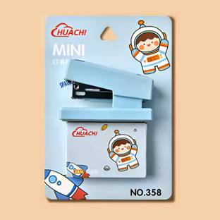 NFI essentials Desk Stapler with Staple Remover Medium Round Staplers