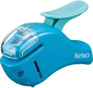 KOKUYO Stapleless Stapler Harinacs Compact Alpha, Blue (SLN-MSH305B) STAPLER