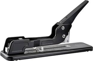 Kangaro Desk Essentials HD-23L17 All Metal Half Strip, Black, Set of 1 Cordless  Stapler