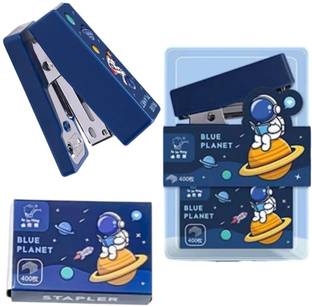Bazaar Mini Stapler Machine for School & Office – Kawaii Mini Stapler with 400 Staples NA  Stapler