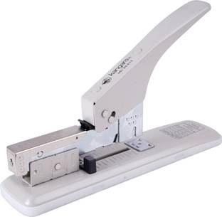 Kangaro Desk Essentials HD-23S13 All Metal Half Strip, Grey, Set of 1 Cordless  Stapler